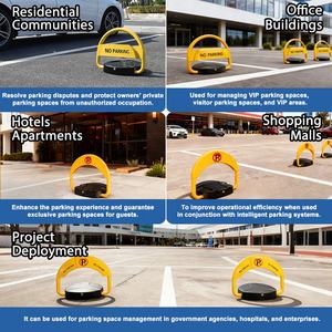 Barrière solaire sans fil pour espace <span class=keywords><strong>de</strong></span> stationnement sans dispositif <span class=keywords><strong>de</strong></span> stationnement Télécommande Serrure <span class=keywords><strong>de</strong></span> stationnement intelligente - Product Image 3