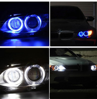 Canbus LED Angel Eyes Halo Ring Lamp phare sans erreur pour E87 E39 M5 E60 E61 E63 E64 M6 E65 E66 E83 X3 E53 X5