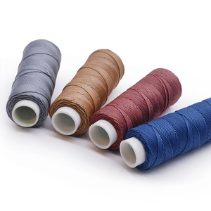 Chỉ may tròn sáp polyester cường độ cao Hồng Cầu 15g 300/420/630/840D/3 dùng làm đồ trang sức, may da, may quần áo - Product Image 5