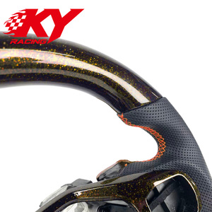 พวงมาลัยหนังฟลูออเรสเซนต์/ฟอสเฟอร์ สำหรับฟอร์ด เอ็กซ์พลอเรอร์ ST XLT TFD TFC TUB Tremor รุ่นคัสตอม สปอร์ต สไตล์ - Product Image 3