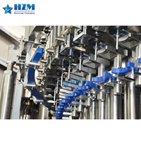 Máquina Automática de Llenado de Bebidas Carbonatadas en Botellas de PET 3 en 1, Línea de Producción de Bebidas Gaseosas, Línea de Producción de Refrescos