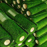 Gazon artificiel pas cher GLC pour l'aménagement paysager, tapis de gazon pour la décoration du jardin, gazon artificiel doux