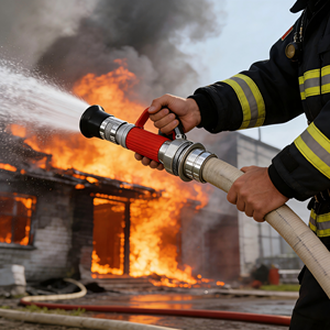 Pistolet à eau à jet continu pour la lutte contre les incendies, équipement de lutte contre les incendies, pistolet à eau à jet floral pour la lutte contre les incendies, intervention d'urgence - Product Image 3