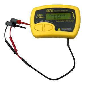 Analizador de Componentes Pasivos Plc LCR40 - ELECTRONICS Plc LCR40 LCR - Analizador de Componentes Pasivos LCR40 ELECTRONICS - Product Image 1
