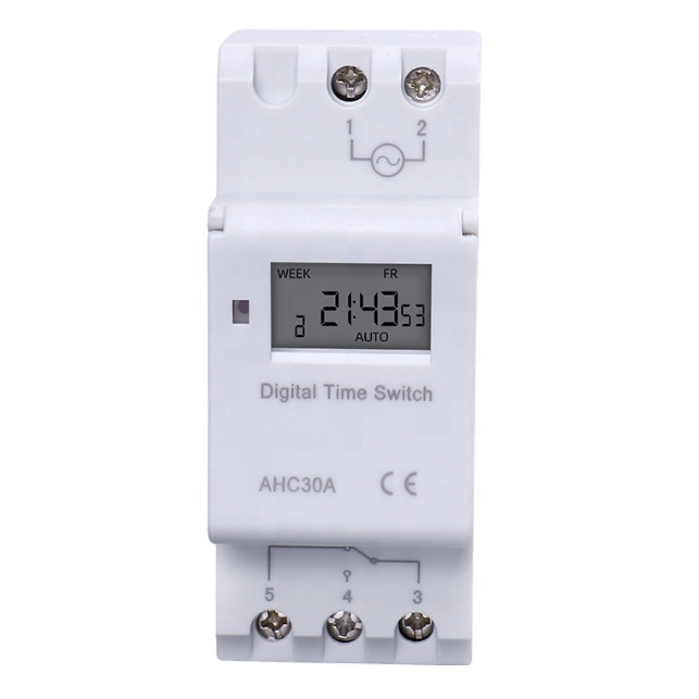 MC 220v 30A timer switch AH30A  lead rail  Made in China