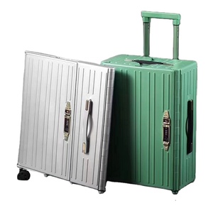 RTS Bulk Mixed Order Multi-functional <b>Foldable</b> <b>Trolley</b> case Suitcase Manufacturersfoldable Luggage <b>Foldable</b> Suitcase - Product Image 2