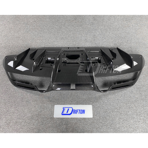 Difusor trasero de fibra de carbono seco estilo F8 OE para Ferrari F8 Tributo Spider 2019-2022 - Product Image 4
