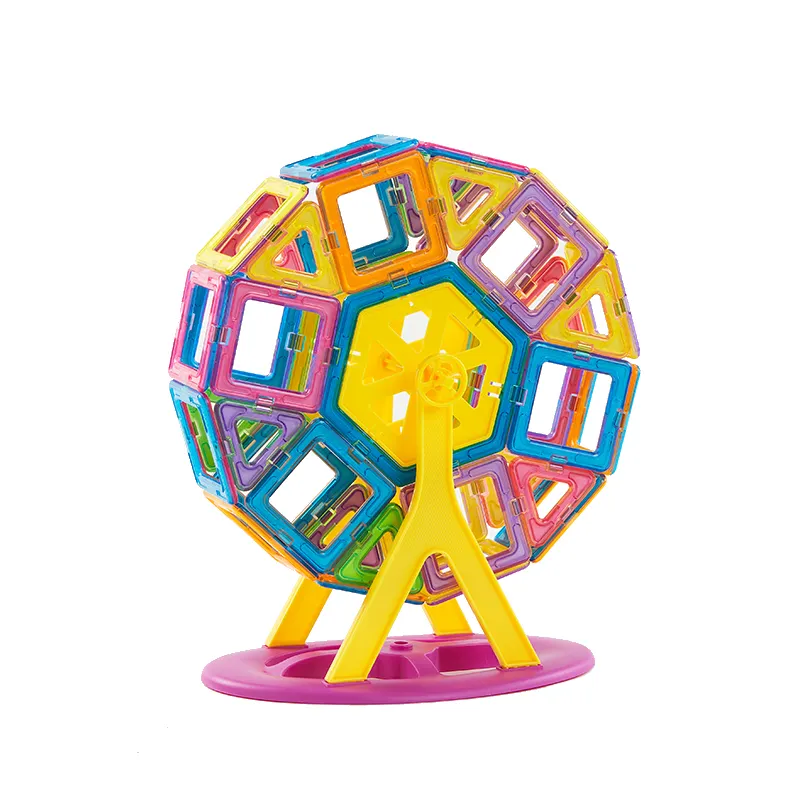 Tensoger Kids Educational Toys Magnetic Building Blocks 3D children toys