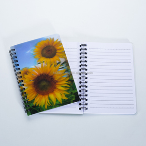 Custom 3D Lenticular <b>Notebook</b> Cover with Anime Comics 3D Flip Effect Coated Paper Offset Printing - Product Image 4