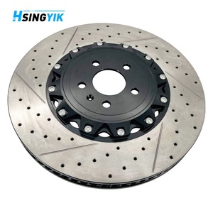 Disque de frein flottant avant Hsingyik pour <span class=keywords><strong>Audi</strong></span> <span class=keywords><strong>A6</strong></span> C7 A7 A8 D4 Allroad Avant Sportback S6 S7 S8 <span class=keywords><strong>Quattro</strong></span> - Product Image 3