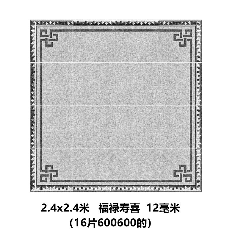 fulu shuangquan-24x24m-12mm de espesor