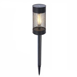 Stainless Steel Tungsten Bulb Solar Pathway <strong>Lights</strong> IP54 Waterproof <strong>Light</strong> Sensor 360 Beam for Garden Lawn Walkway Driveway - Product Image 1