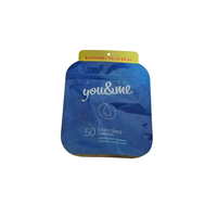 Sacs d'emballage pour préservatifs en plastique laminé imprimé sur mesure, forme unique, développés par STPP, pour médicaments contraceptifs, pochette pour pilules