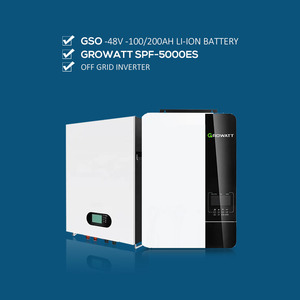 Sistema Solar Essolx Off Grid 5kW con GSO GBP 48V 100Ah Power Wall LifePo4 Baterías y Growatt <span class=keywords><strong>SPF</strong></span> <span class=keywords><strong>5000</strong></span> <span class=keywords><strong>ES</strong></span> Inversores Off Grid - Product Image 4