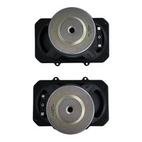 Haut-parleur de 8 pouces avec boîtier en fer, unité de pavillon 114*189mm, 3 Ohm 60W 84dB, aimant externe, haut-parleur large bande pour caisson de basses DIY