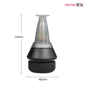 Scalp Care Medicated Comb 74MMx40MM Massage Hair Brush For Hair Loss Treatment - Product Image 5