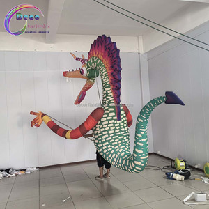 Costume <span class=keywords><strong>gonflable</strong></span> amusant et polyvalent de marionnette de <span class=keywords><strong>dragon</strong></span> de dessin animé conçu sur mesure - Product Image 6