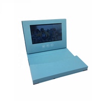 Écran Lcd personnalisé lecteur vidéo Hd 3X 7 pouces Tft écran tactile Module papier carte vidéo Europe Angel Folk Art cadeau d'affaires 1 pièces