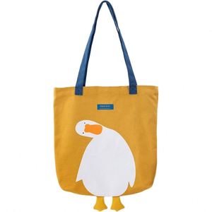 Sac fourre-tout en toile pour le déjeuner, minimaliste et durable, motif personnalisable pour une utilisation répétée, y compris un sac de courses en coton - Product Image 1