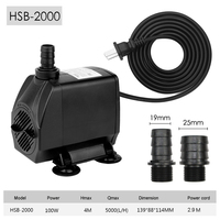 Réservoir de poissons Aquarium pompe submersible moteur OEM ODM petit filtre de puisard d'aquarium circulant pompe de retour pompes de fontaine d'étang de jardin