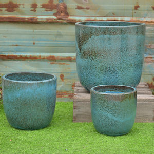 Macetas <span class=keywords><strong>de</strong></span> Cerámica Redondas Grandes y Modernas para Jardín y Hogar, Macetas <span class=keywords><strong>de</strong></span> Cerámica al <span class=keywords><strong>por</strong></span> <span class=keywords><strong>Mayor</strong></span> para Suculentas <span class=keywords><strong>de</strong></span> Interior - Product Image 3