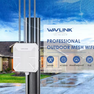 WAVLINK <span class=keywords><strong>Wif</strong></span> 6 routeur Ax3000 extérieur longue portée routeur sans fil double bande 3000mbps vitesse maille répéteur pour l'extérieur - Product Image 1