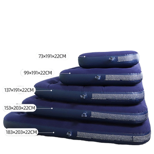 <span class=keywords><strong>Matelas</strong></span> pneumatique carré pliable portable pour la maison, simple ou double, 10 mm d'épaisseur, avec pompe intégrée, pour la <span class=keywords><strong>plage</strong></span>, le camping, en PVC - Product Image 4