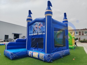 Combo Gonfiabile per Salti e Scivoli a Tema Avventura Fantasy per Bambini, Area Giochi al Coperto e Celebrazioni a Tema - Product Image 2