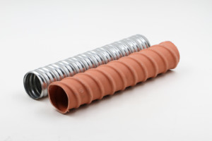 Conducto Corrugado <span class=keywords><strong>de</strong></span> Acero Galvanizado para Refuerzo <span class=keywords><strong>de</strong></span> Hormigón, Duradero, en Diámetro <span class=keywords><strong>de</strong></span> 50mm/60mm/70mm - Product Image 3