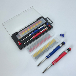 Lápiz de carpintero sólido de grado DIY de alta calidad para carpintería, trazador de agujeros profundos de nariz larga, herramienta de mano OEM ODM personalizada para - Product Image 2