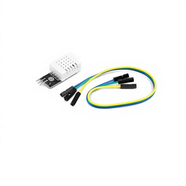 DHT22 Single-Bus Digital Temperature and Humidity Sensor AM2302 Module Electronic Building Blocks+DuPont Line for Arduinos