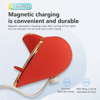 Vibrateur double usage en forme de cœur, pour stimulation orale et vaginale, à forte vibration, discret, pour usage extérieur, jouet sexuel pour adultes