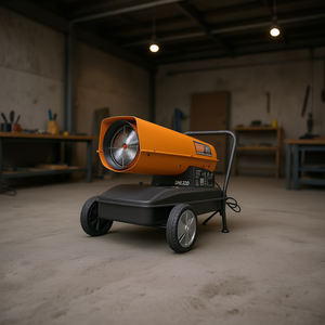 Calentador de Queroseno Portátil DHE220 215000BTU con Control de Termostato para Uso Comercial - Product Image 2