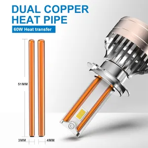 OEM ODM superheller 280 W Led CSP Chip H13 H15 Canbus Fahrzeugzubehör H11 H4 H7 9005 9006 50000LM Led Scheinwerferlampe für Auto