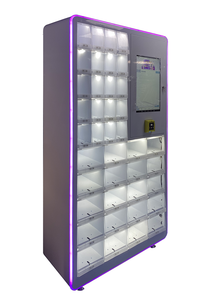 Mỹ phẩm son môi Locker Máy bán hàng tự động sử dụng thẻ tín dụng đồng tiền hoạt động Locker hộp mù Máy bán hàng tự động hộp mù - Product Image 5