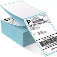 Stock A6 Thermal Labels 500PCS Waybill Waterproof Thermal Shipping Label Sticker Thermal Paper