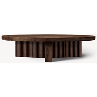 R.H Pays d'Amérique Rétro Haut de Gamme Thé En Bois Massif Salon Maison Table À Thé Table Basse Table À Thé Hôtel Appartement Meubles