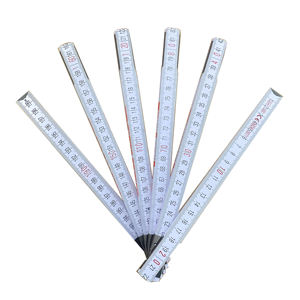 Konstruktions-Messwerkzeug: Holz-Gliedermaßstab, Multifunktionaler Winkelmesser, Klappbarer Zollstock mit Logo- & Marken-Druck - Product Image 1