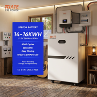 Système de stockage domestique MATE 14kWh 16kWh 51.2V 280Ah 314Ah LiFePO4 Batterie lithium-ion pour énergie solaire hors réseau pour la vie en cabane isolée