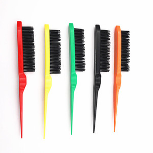 Perruque démêlante en poils de sanglier et peigne à brosse à cheveux avec logo personnalisé, meilleure vente - Product Image 6