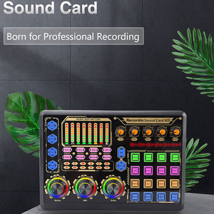 Tarjeta de Sonido Digital GAX-X8P Popular para Transmisión en Vivo, 16 Efectos de Sonido, 48V - Product Image 5