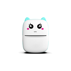 Mignon Mini TAB Téléphone <span class=keywords><strong>Photo</strong></span> Étudiant Erreur Enfants Jouet Poche Thermique Sans Encre Noir et Blanc 57mm Rouleau Papier <span class=keywords><strong>Imprimante</strong></span> - Product Image 1