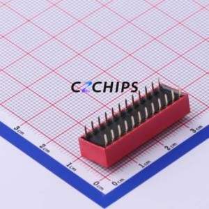 NDS-12V DIP Switch Through hole Component (THT) Switch ( Number of Switch Sections: 12 )( Lead Spacing: 2.54mm ) - Product Image 2