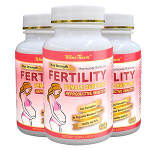 Winstown Natural Organic Female Fertility Tablet Adult Detox Womb Herbs Pills Limpieza orgánica para la fertilidad de las mujeres Baby - Product Image 1
