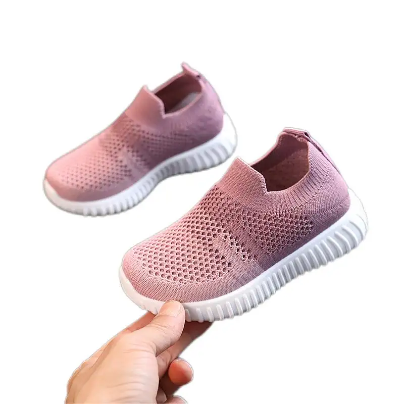 Fashion Baby Boy Girl Shoes Mesh Lovely Sneakers Children Outdoor Breathable Sport Kid Comfort Lightweight Casual Shoes