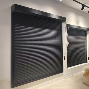 Modern <strong>Aluminum</strong> Alloy Automated <strong>Shutters</strong> Polyurethane Foam <strong>Thermal</strong> <strong>Insulation</strong> for Hotel Use Easy Clean Durable Matte Surface - Product Image 1