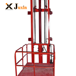 Plateforme élévatrice verticale hydraulique à rail de guidage pour entrepôt - Product Image 3
