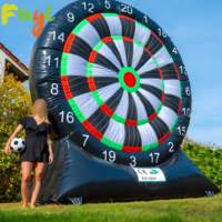 Fléchettes gonflables géantes de football 4M Jeu de sport de plein air Jeu de tir gonflable Cible gonflable pour le plaisir