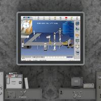 HUILAN 15,6 21,5 pouces PC tout-en-un à écran tactile large, système d'exploitation Android, IP65, IPCP sans ventilateur avec état des stocks