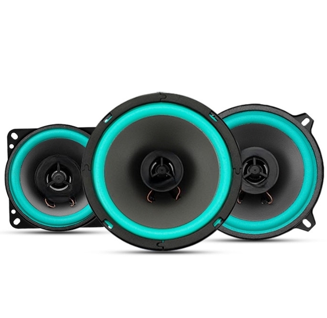 4/5/6/6.5-Inches Car Speaker 4 Ohms 50W 15 Watt Coaxial Speakers Modify Tweeter Alto Bass Full Frequency Car Stereo